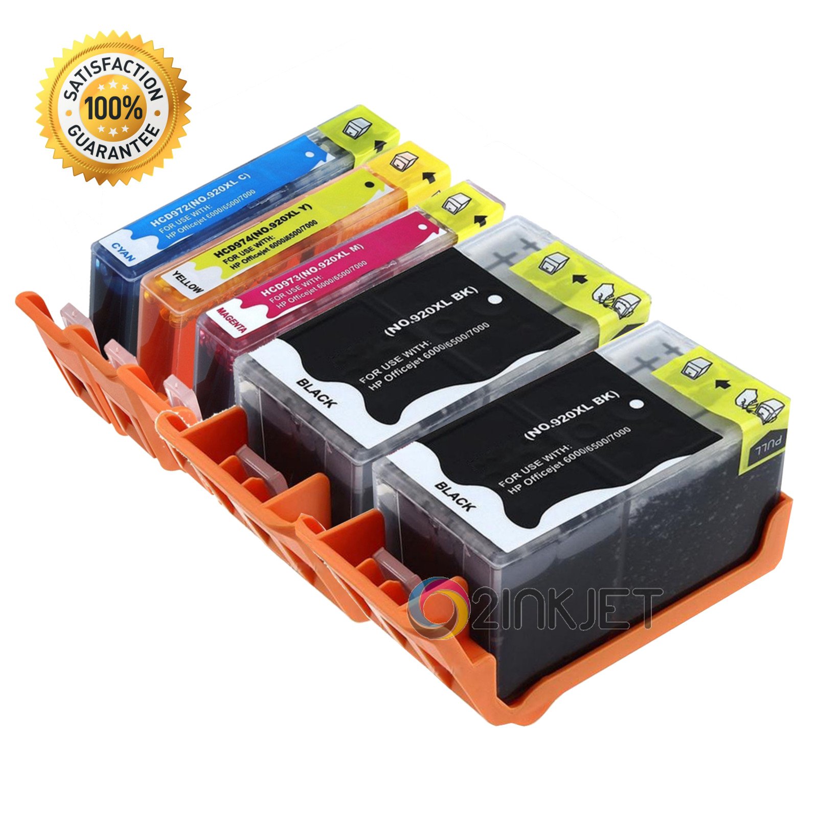 HP 920XL 5 PACK COMBO COMPATIBLE ALL High Yield Inkjet Cartridge Click Here
